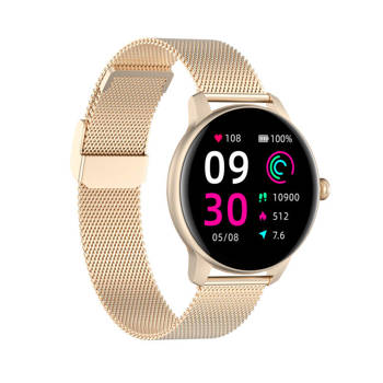 Smartwatch Damski G. Rossi SW020-4 - Ciśnieniomierz, Pulsoksymetr (sg013d)