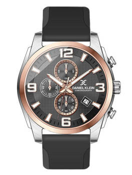 Zegarek Daniel Klein DK12886-2 Komplet Prezentowy (zl018b) - Chronograf