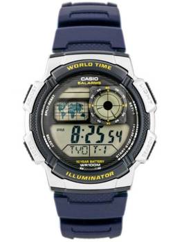 Zegarek Męski Casio AE-1000W 2AV (zd073e) - World Time