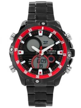 Zegarek Męski Naviforce Cirrus (zn010e) Black/Red