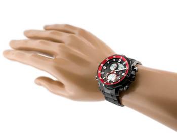 Zegarek Męski Naviforce Cirrus (zn010e) Black/Red